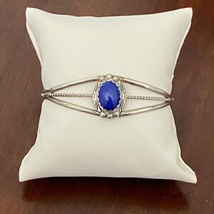 Vintage Navajo Lapis Lazuli Cuff